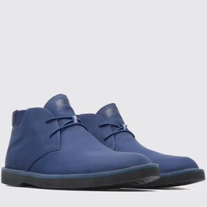 Camper Morrys Blue Ankle Boots